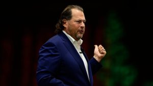 Marc Benioff says newer Salesforce employees are less productive